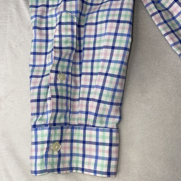 Polo Ralph Lauren Shirt Flesh Pony Mens XXL Pink Green Blue Classic Valentines - Picture 6 of 16